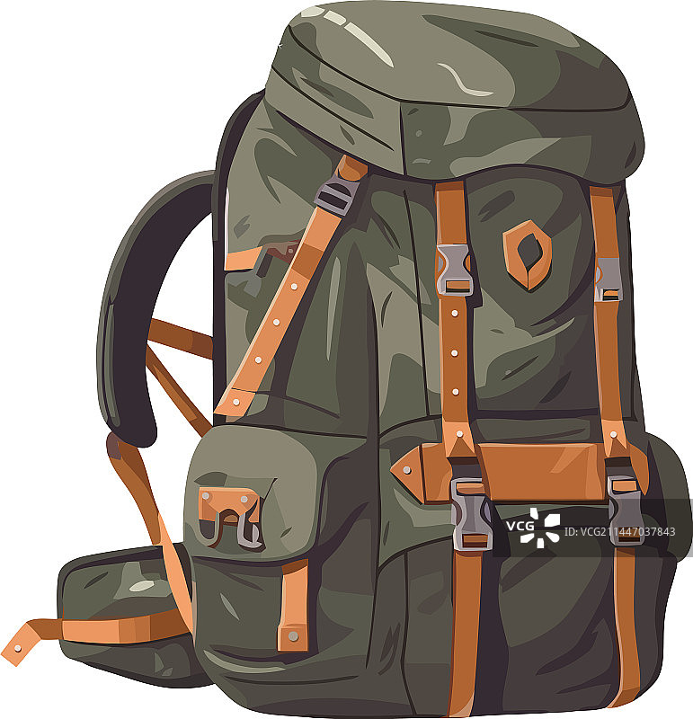 探索必备背包装备图片素材