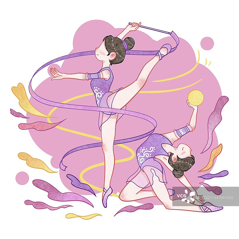 艺术体操图片素材