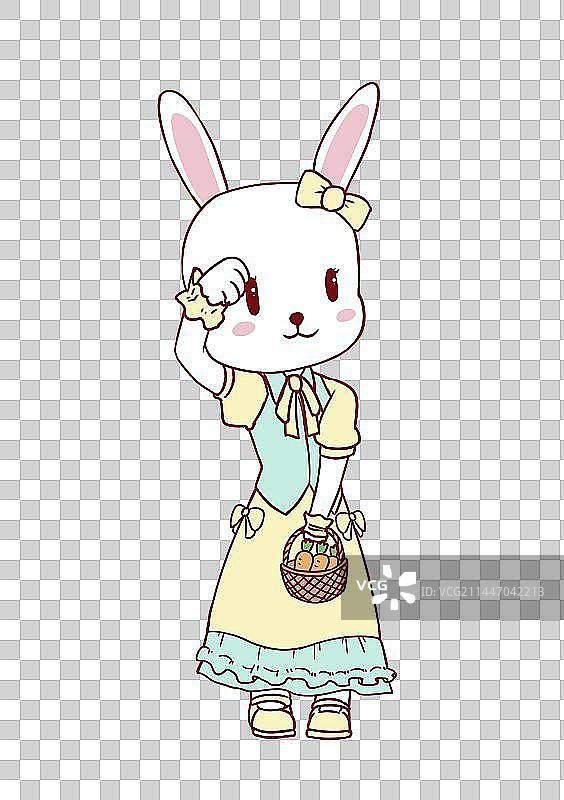 卡通兔子图片素材