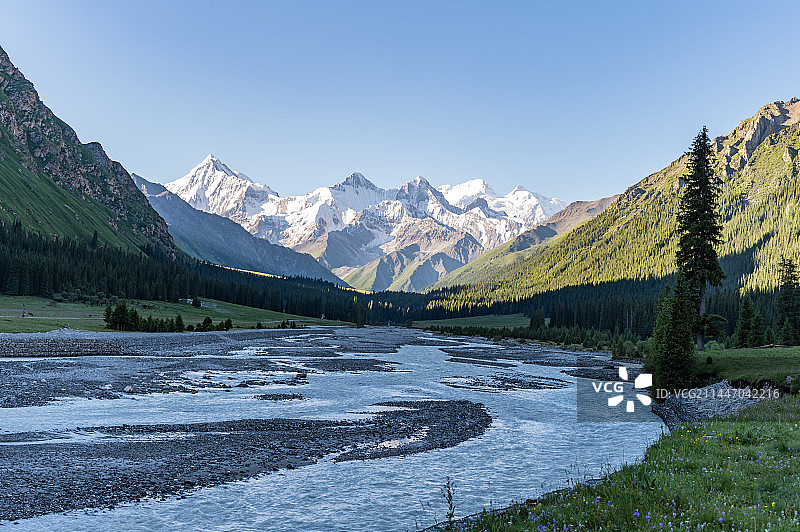 夏日夏塔图片素材