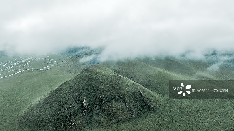 科尔沁草原图片素材