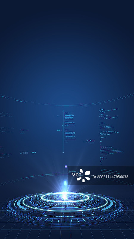 科技感光效背景素材图片素材