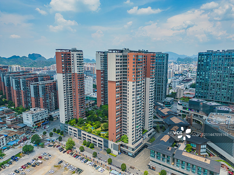 桂林城市商业综合体图片素材