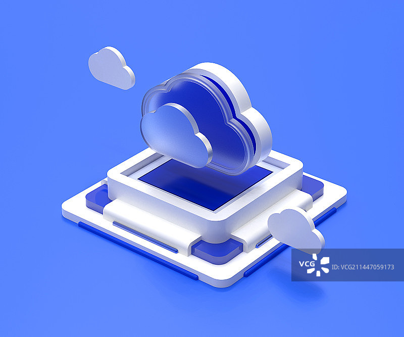 科技云端图片素材