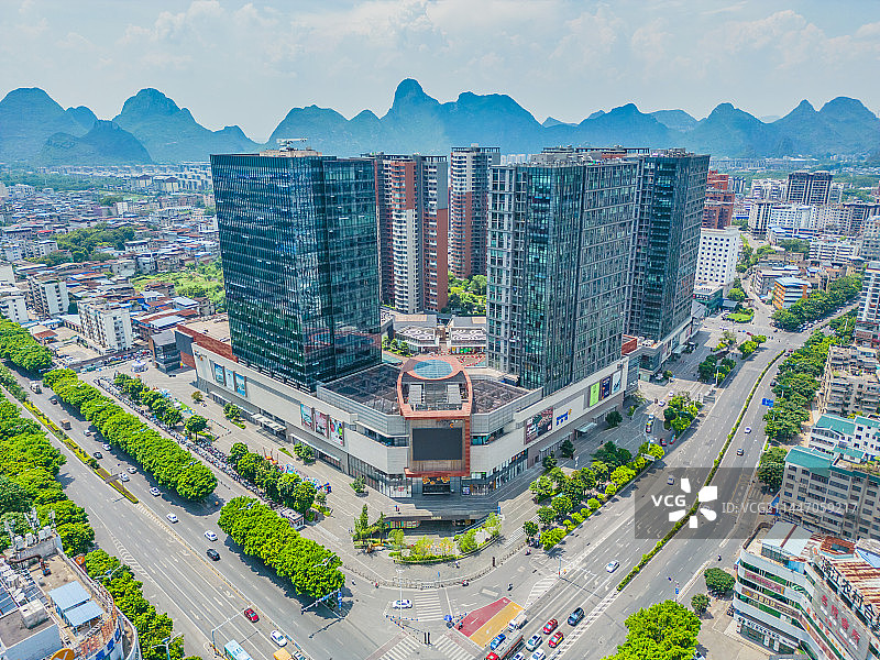 桂林城市商业综合体图片素材