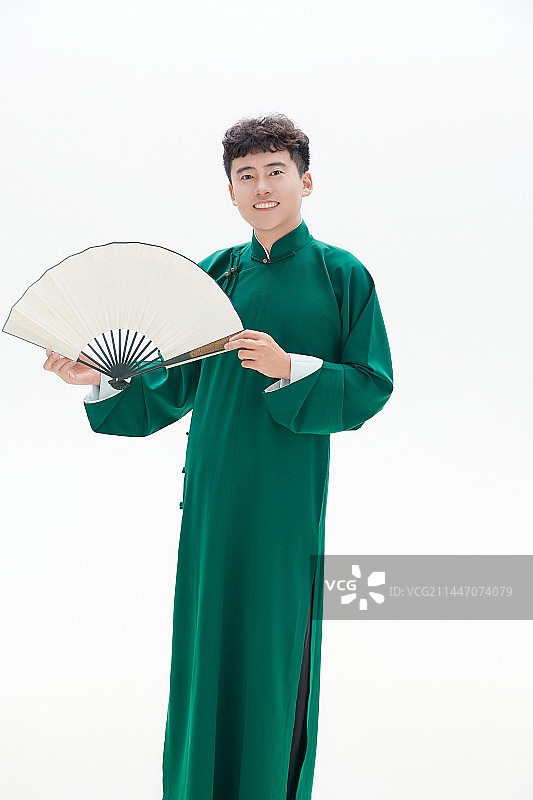 中国传统曲艺相声表演艺术形象图片素材