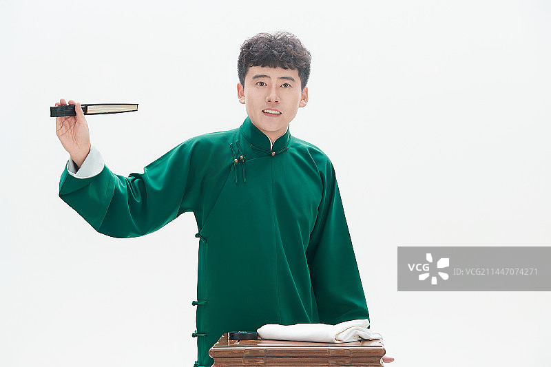 中国传统曲艺相说书人演艺术形象图片素材