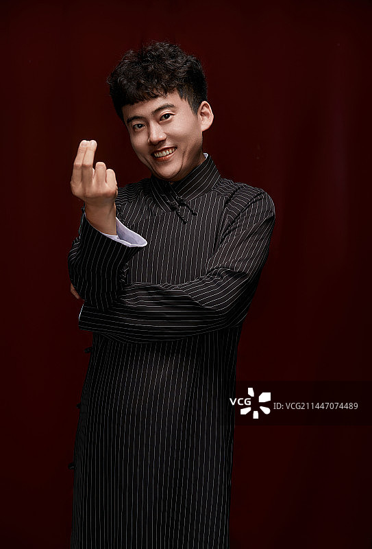 中国传统曲艺相声表演艺人形象图片素材