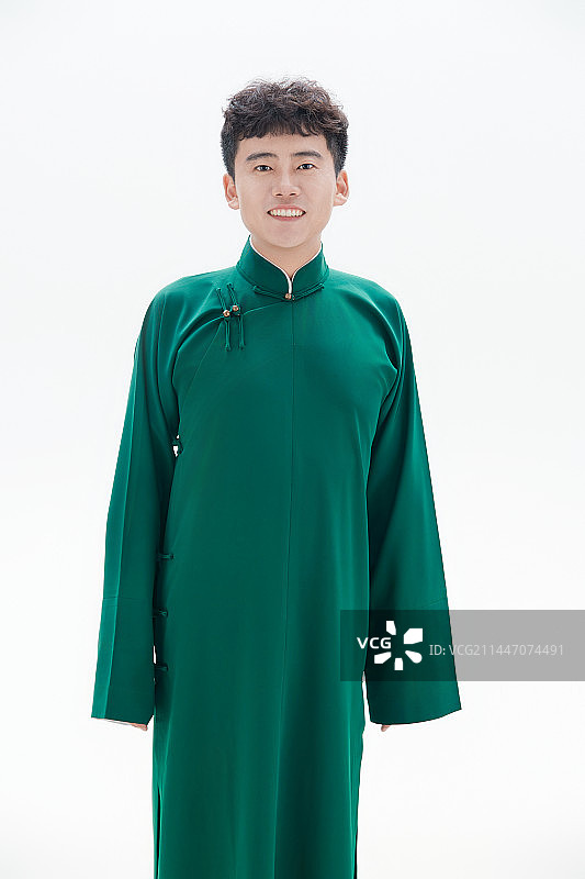 中国传统曲艺相声表演艺人形象图片素材