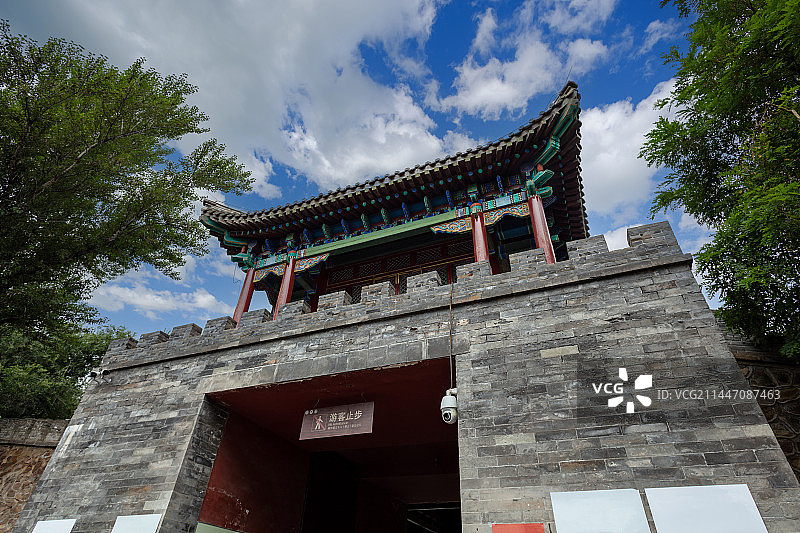 中国河北承德避暑山庄丽正门图片素材