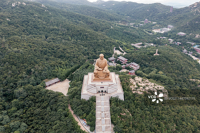 山东荣成赤山景区风光图片素材