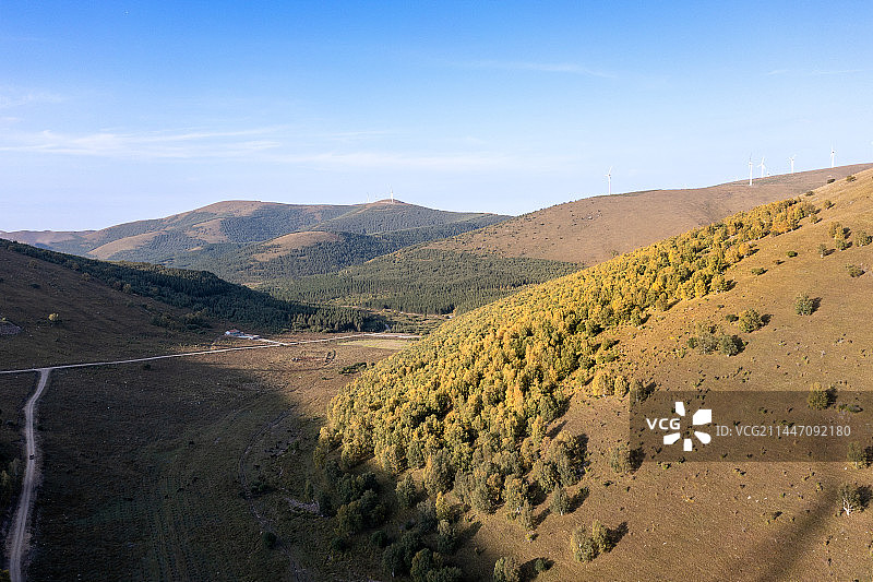 河北丰宁坝上秋季风光图片素材