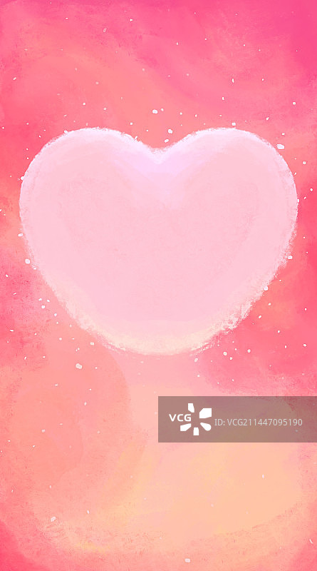 粉色唯美肌理心形背景图片素材