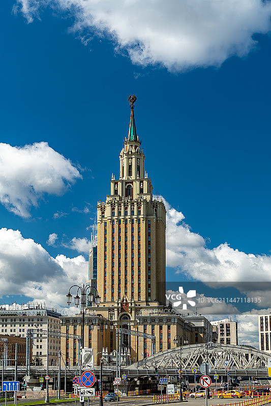 莫斯科“七姐妹”-列宁格勒宾馆图片素材