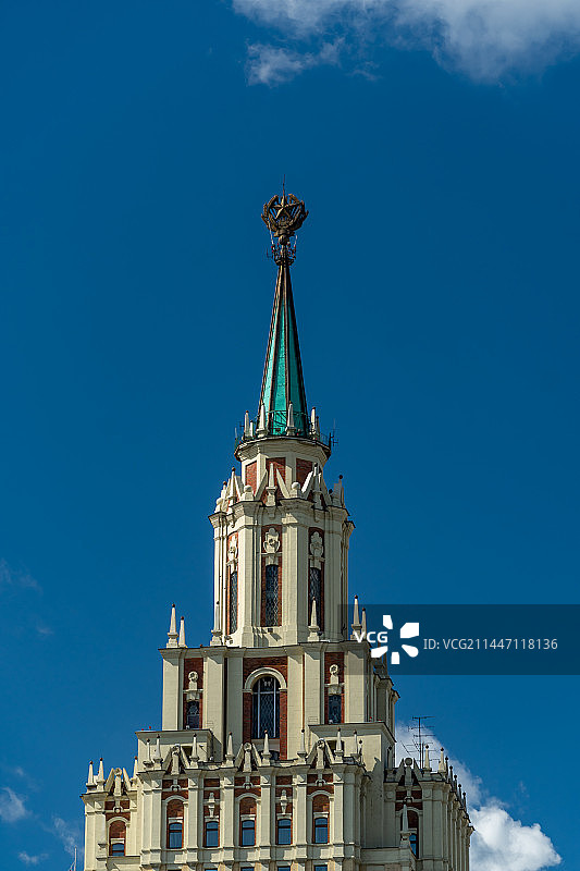 莫斯科“七姐妹”-列宁格勒宾馆图片素材
