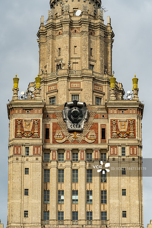 莫斯科“七姐妹”-莫斯科大学主楼图片素材