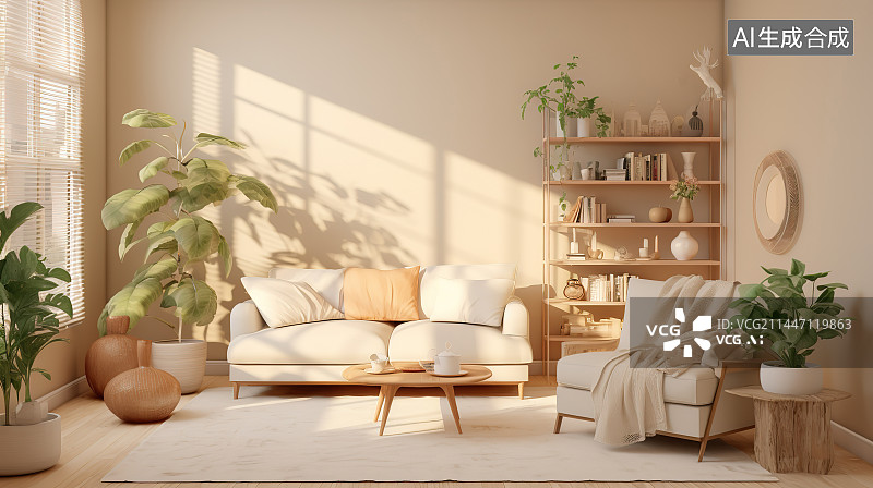 【AI数字艺术】样板房室内家具设计图片素材