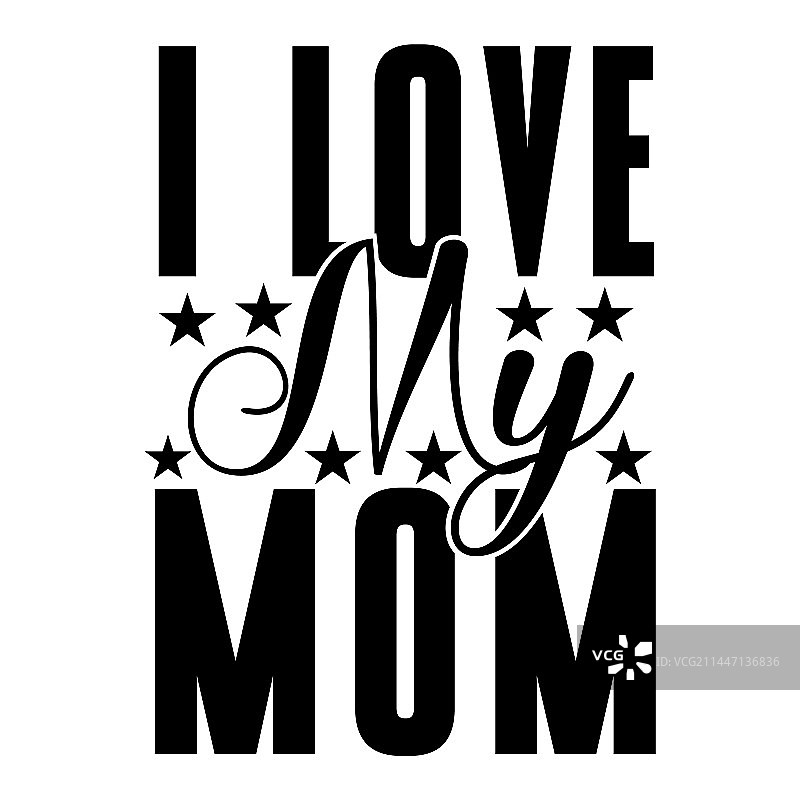 母亲节衬衫印刷模板排版图片素材