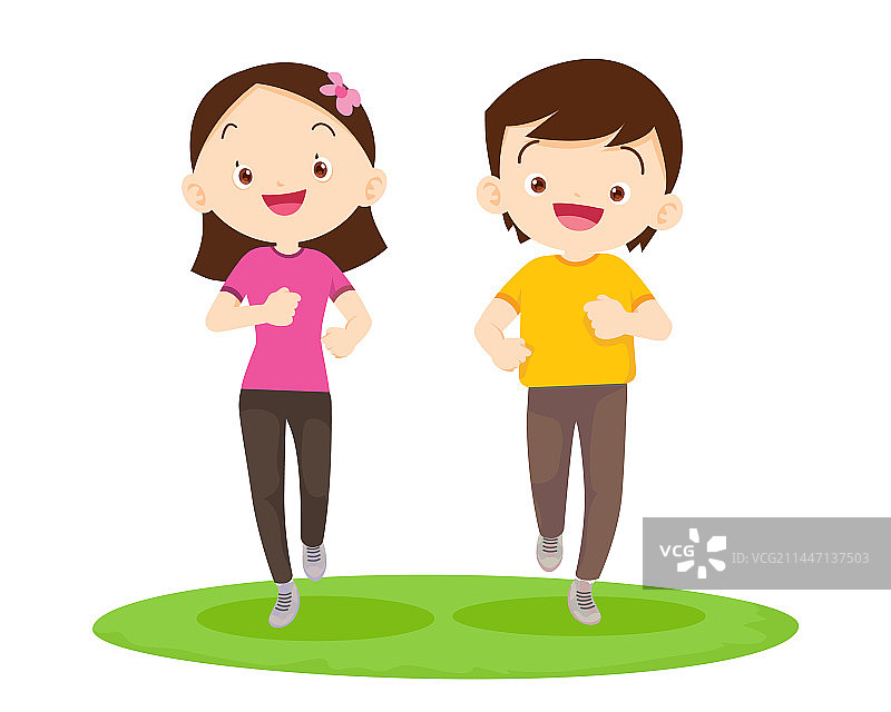 幸福家庭的户外运动图片素材