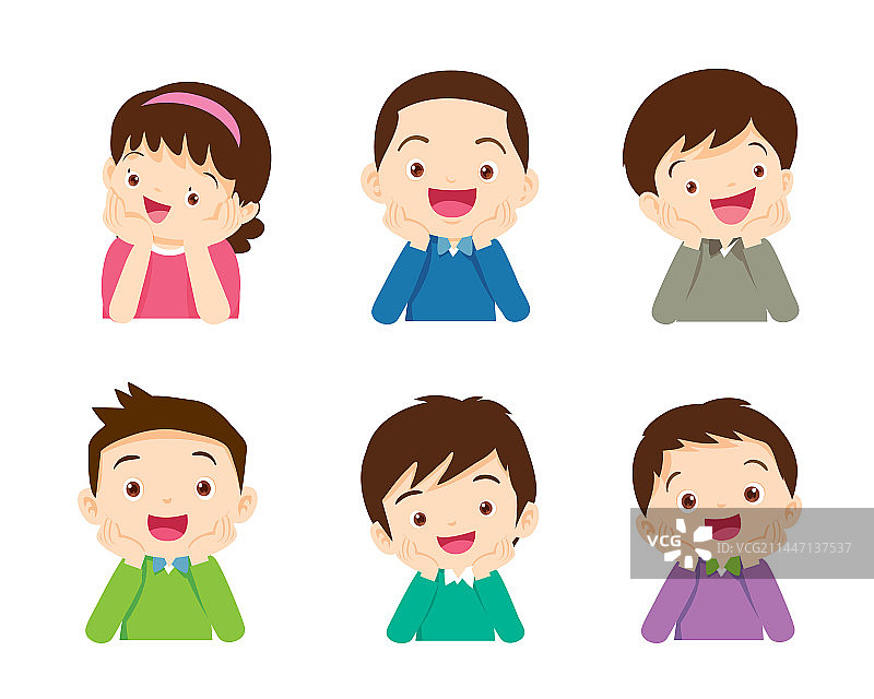 人物手托下巴思考图片素材