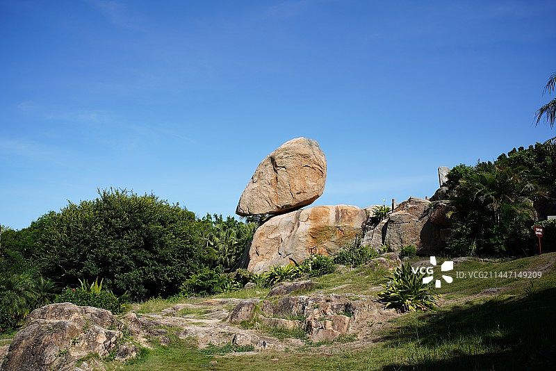 福建省漳州市东山岛风动石景区图片素材