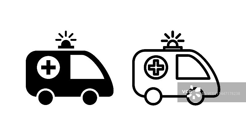 救护车图标图片素材