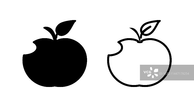 苹果图标图片素材
