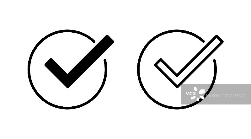 已批准或认证的勋章图标图片素材