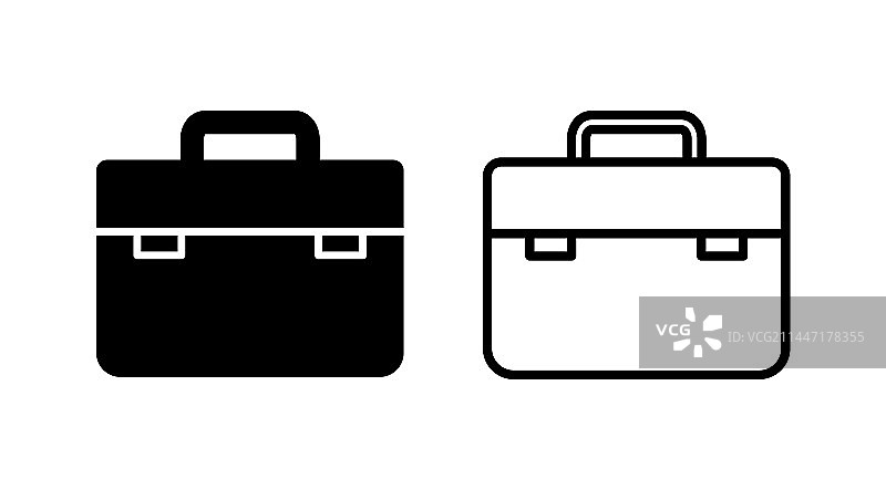 公文包作品集手提箱图标图片素材