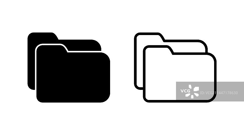 文件夹图标文档图片素材