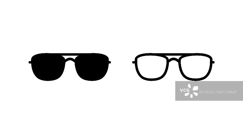 眼镜图标图片素材