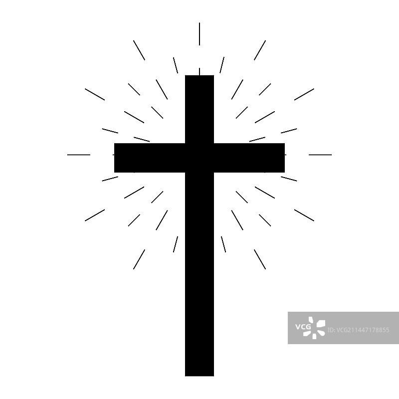 教堂十字架基督教宗教象征图片素材