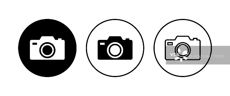 相机图标集图片素材