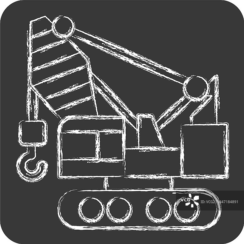 建筑起重机相关图标图片素材