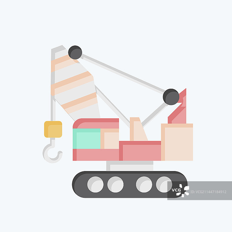 建筑起重机相关图标图片素材