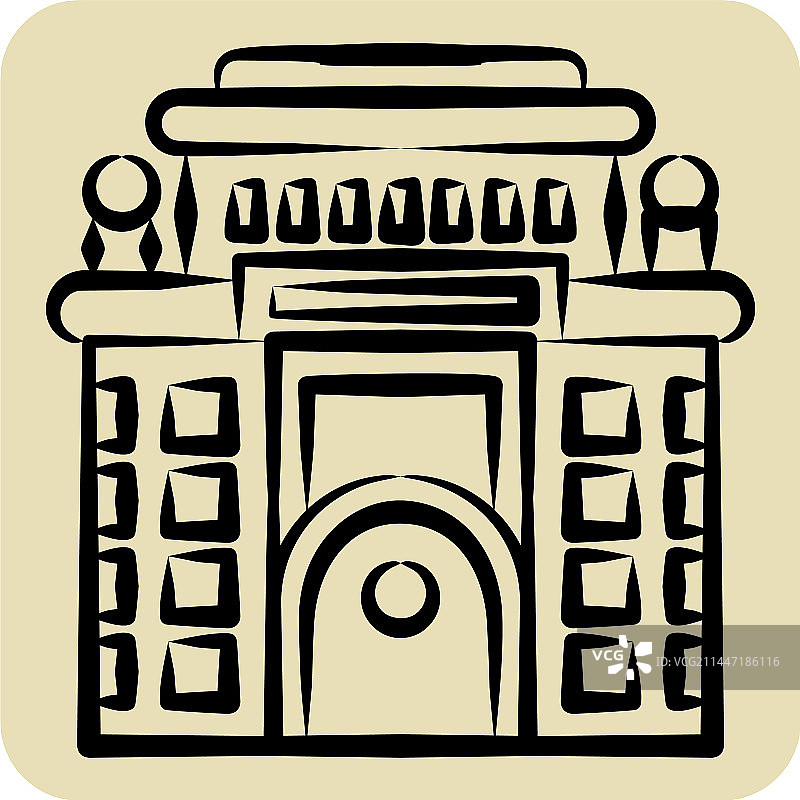 酒店住宿图标图片素材