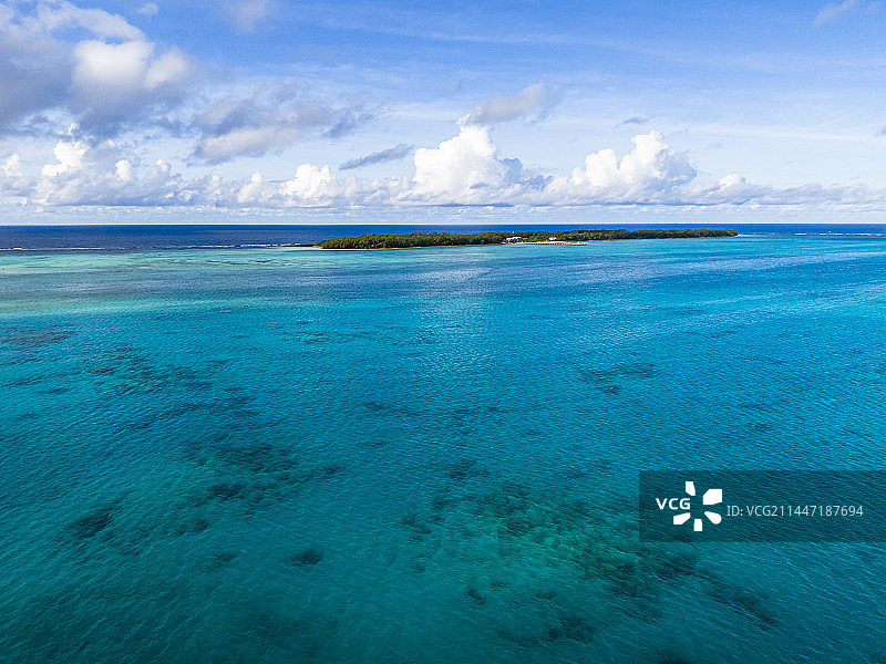 太平洋上的关岛图片素材