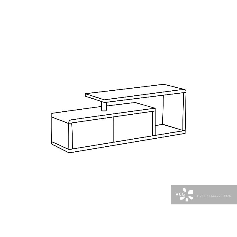 橱柜家具模板线条艺术设计图片素材