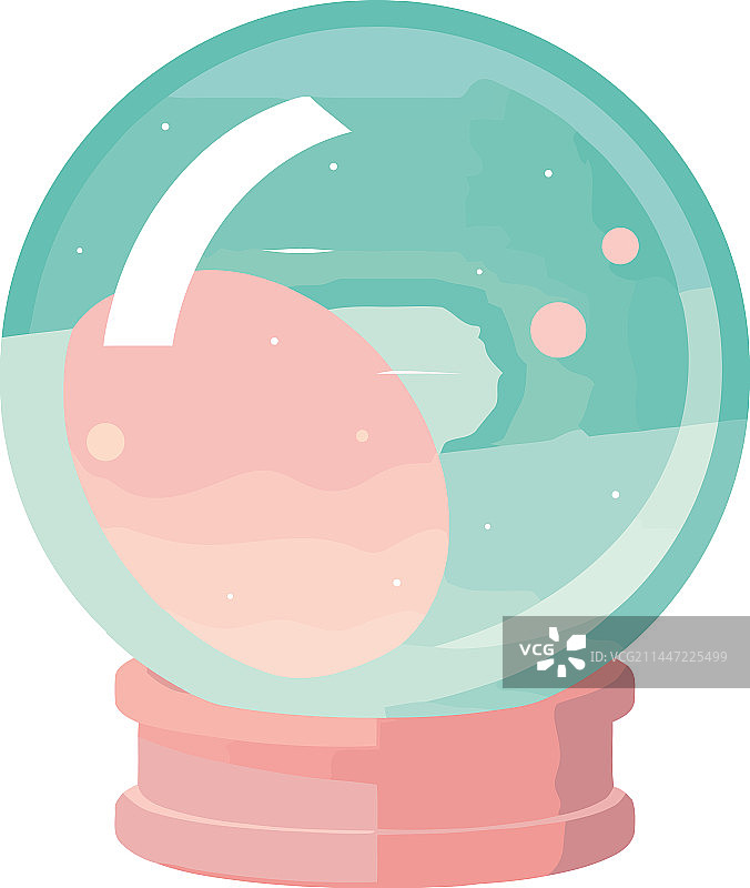 魔法水晶球设计图片素材