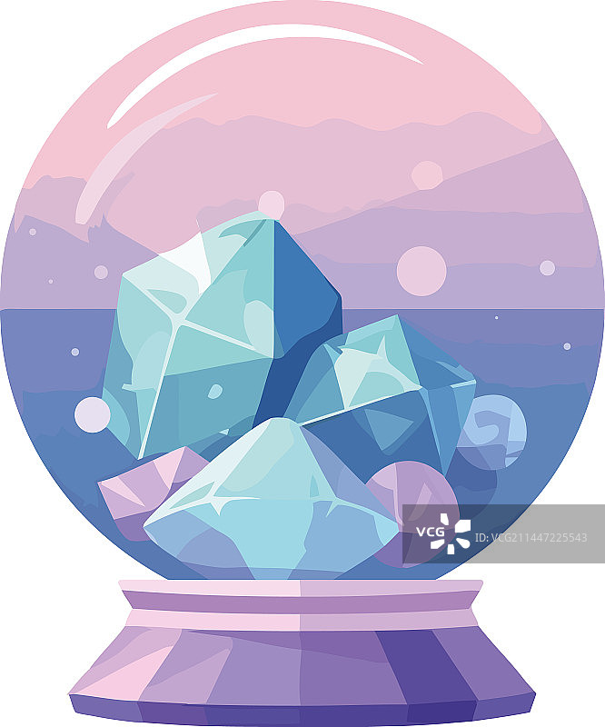 魔法水晶球设计图片素材