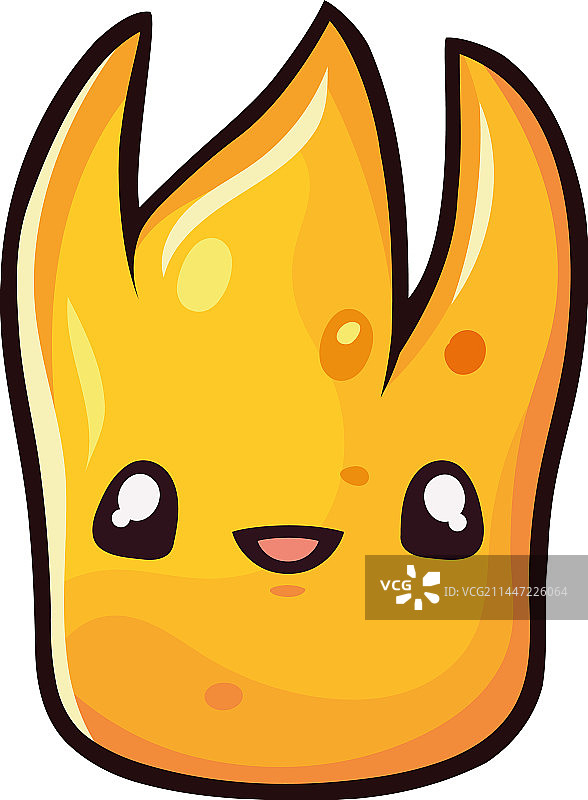 卡通露营篝火设计图片素材