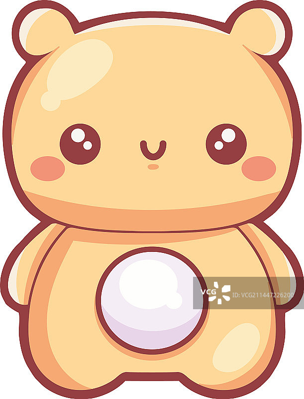 可爱泰迪熊快乐婴儿图片素材