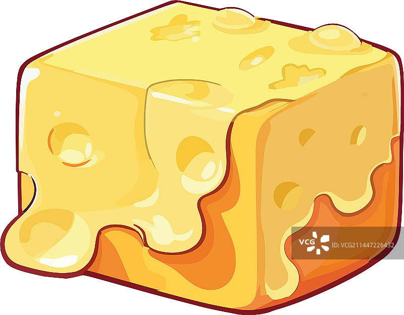 新鲜美味芝士片图片素材