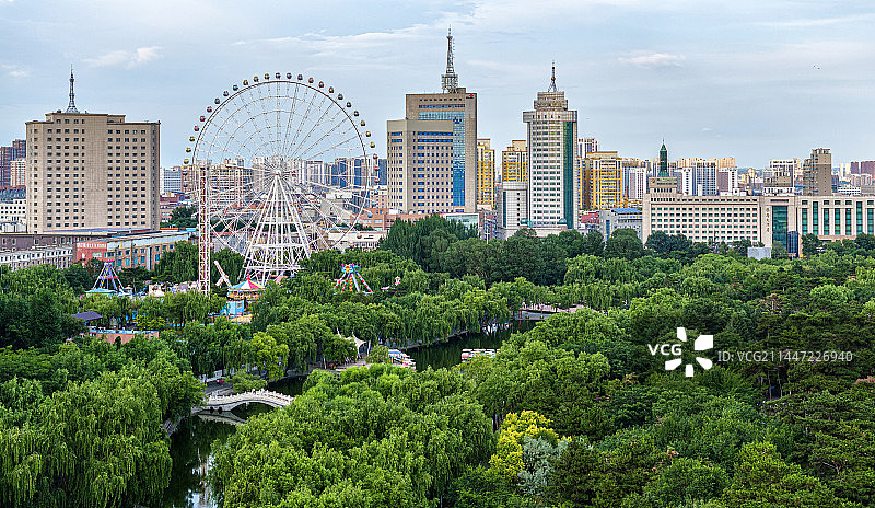 长春胜利公园图片素材