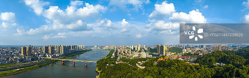 中国 湖南 益阳 城市风光图片素材