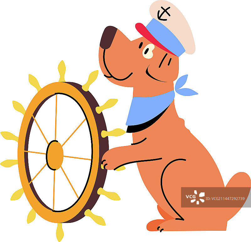 水手动物图片素材