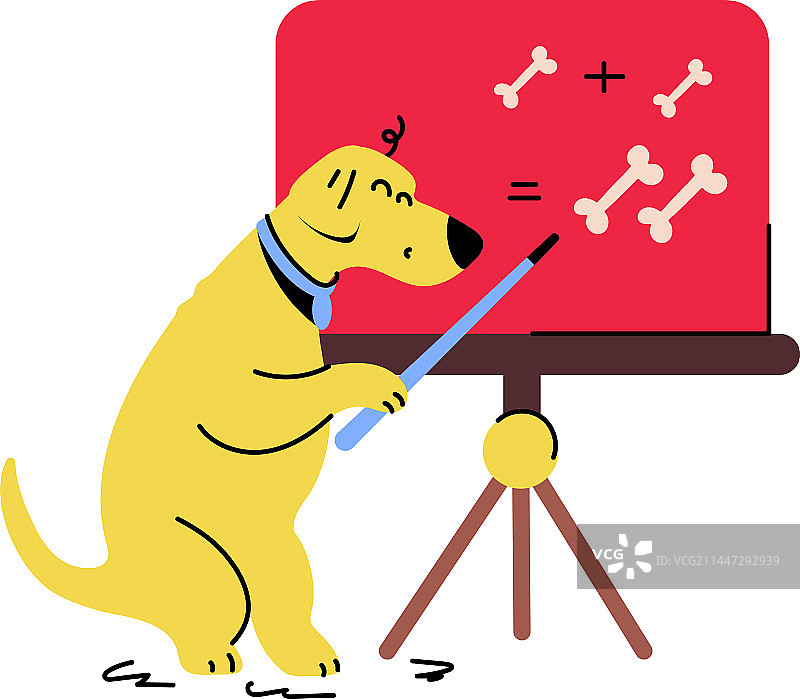 小狗教学图片素材