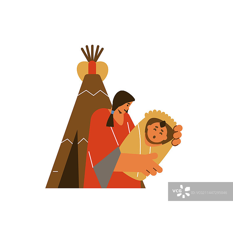 美洲原住民图片素材