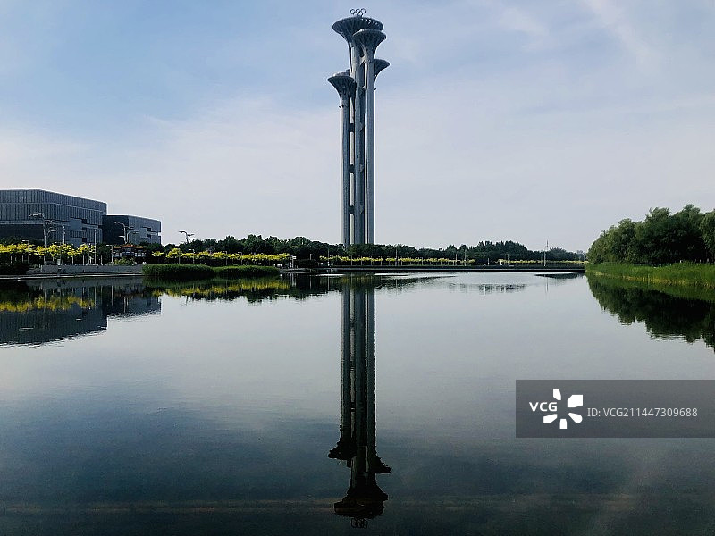 北京奥林匹克塔图片素材