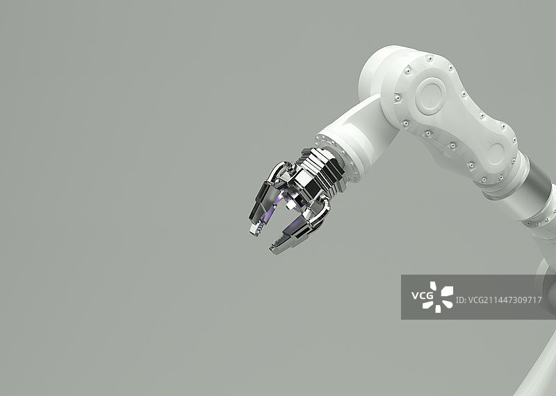 3D渲染机器人手臂图片素材